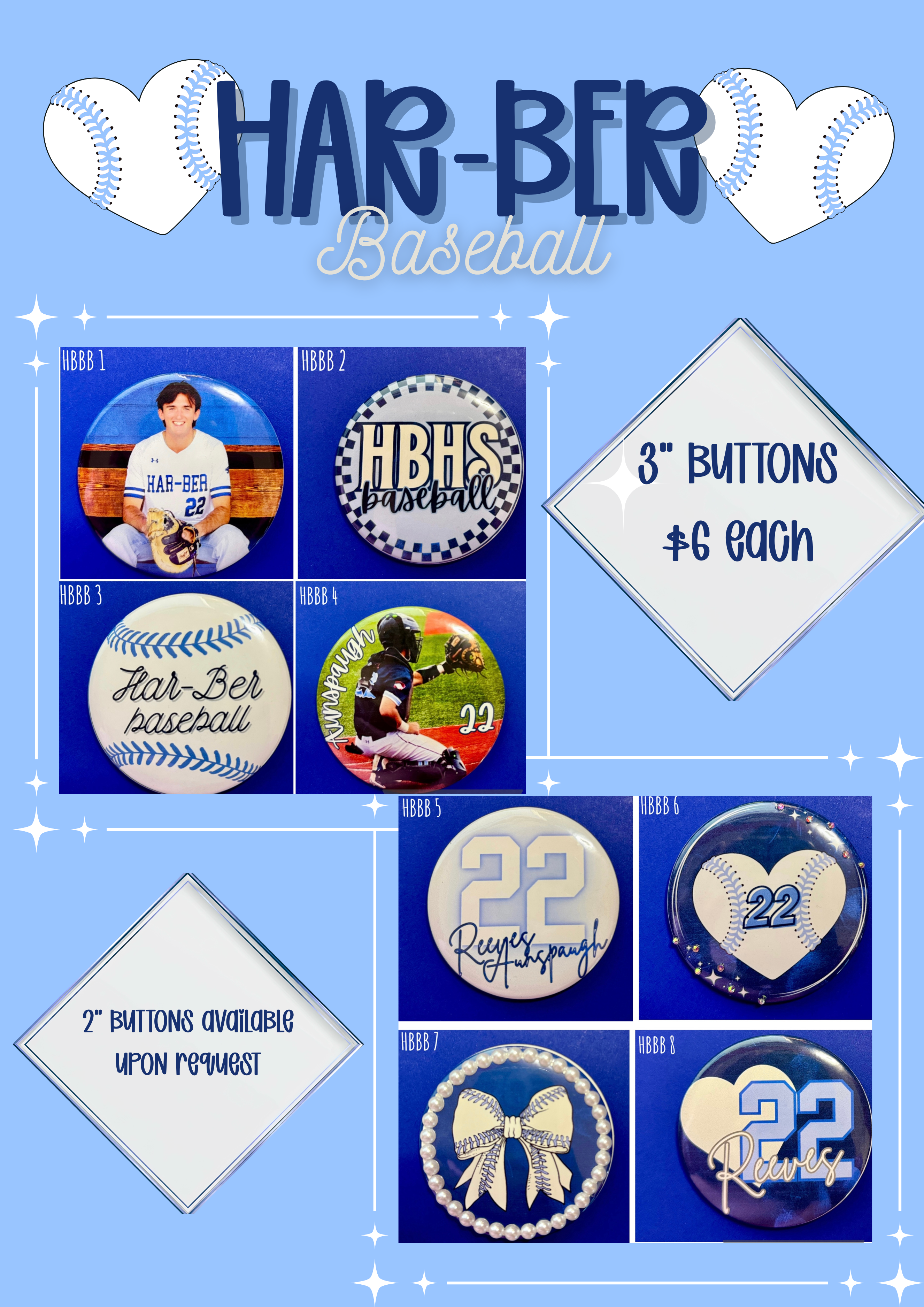 Har-Ber Baseball Button Catalog Page 2